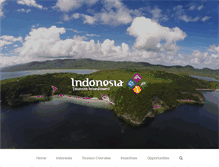 Tablet Screenshot of indonesia-tourism-investment.com